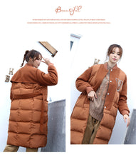 Load image into Gallery viewer, [Clearing the warehouse and killing 86 yuan per second without refund or exchange] Down cotton jacket, women's stitching cotton jacket, women's bread jacket 2253