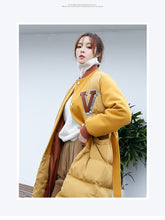 Load image into Gallery viewer, [Clearing the warehouse and killing 86 yuan per second without refund or exchange] Down cotton jacket, women's stitching cotton jacket, women's bread jacket 2253