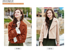 Load image into Gallery viewer, 2018 Winter New Women's Wear Aerbaqia Short Hair coat 97077