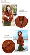 Load image into Gallery viewer, 2018 Winter New Women's Wear Aerbaqia Short Hair coat 97077
