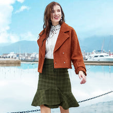Load image into Gallery viewer, 2018 Winter New Women's Wear Aerbaqia Short Hair coat 97077