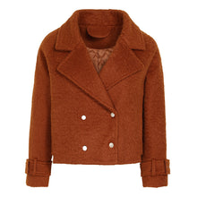 Load image into Gallery viewer, 2018 Winter New Women's Wear Aerbaqia Short Hair coat 97077