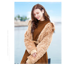 Load image into Gallery viewer, 2018 New Brand Woman's Fur Warming and Thickening Plush Jacket 97083