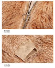 Load image into Gallery viewer, 2018 New Brand Woman's Fur Warming and Thickening Plush Jacket 97083