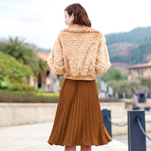 Load image into Gallery viewer, 2018 New Brand Woman's Fur Warming and Thickening Plush Jacket 97083