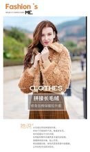 Load image into Gallery viewer, 2018 New Brand Woman's Fur Warming and Thickening Plush Jacket 97083