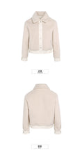 Load image into Gallery viewer, 2018 Winter New Women's Coat Coat Single Clock Short Warm Plush Coat 97081