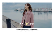 Load image into Gallery viewer, 2018 Winter New Women's Coat Coat Single Clock Short Warm Plush Coat 97081