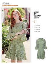 Load image into Gallery viewer, Spring 2009 Lady Lady Lady Lace Dress 69066