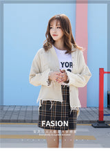 Load image into Gallery viewer, Cowboy jacket with loose horn sleeves and slim cardigan 7817