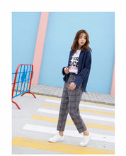 Load image into Gallery viewer, Cowboy jacket with loose horn sleeves and slim cardigan 7817