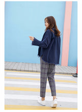 Load image into Gallery viewer, Cowboy jacket with loose horn sleeves and slim cardigan 7817