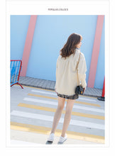 Load image into Gallery viewer, Cowboy jacket with loose horn sleeves and slim cardigan 7817