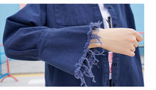 Load image into Gallery viewer, Cowboy jacket with loose horn sleeves and slim cardigan 7817