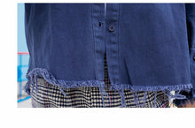 Load image into Gallery viewer, Cowboy jacket with loose horn sleeves and slim cardigan 7817