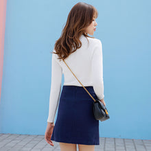 Load image into Gallery viewer, "36 yuan will not be refunded or changed at the end of the season" round neck padded knit sweater long sleeve tight bottoming shirt 910 women