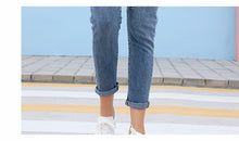 Load image into Gallery viewer, High-waist jeans, skinny little-legged pants, student pencil pants 1027