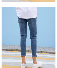 Load image into Gallery viewer, High-waist jeans, skinny little-legged pants, student pencil pants 1027
