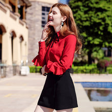 Load image into Gallery viewer, 2018 Spring new women's straight tube high waist temperament ladies shorts 28202