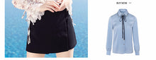 Load image into Gallery viewer, 2018 Spring new women's straight tube high waist temperament ladies shorts 28202