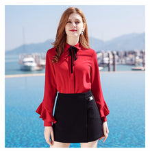 Load image into Gallery viewer, 2018 Spring new women's straight tube high waist temperament ladies shorts 28202