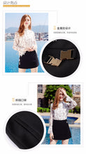 Load image into Gallery viewer, 2018 Spring new women's straight tube high waist temperament ladies shorts 28202