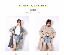 Load image into Gallery viewer, Low price Guangzhou solid color long sleeve 51%-70% leisure single adult collage/stitching stitching women's windbreaker