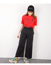 Load image into Gallery viewer, Spot New Summer Gentlewoman Temperament Korean Edition Women's Shorts, Broad-legged Pants, High-waist Leisure Pants Wholesale 2512