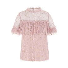 Load image into Gallery viewer, 2018 Summer new brand women's temperament round collar hook hollow shirt sexy dress 58957