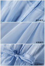 Load image into Gallery viewer, 2019 Korean women's spring and summer new organza two-piece dress fairy yarn dress