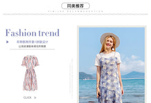 Load image into Gallery viewer, 2018 new brand women's dress round collar temperament lady chiffon fake two dresses 69191