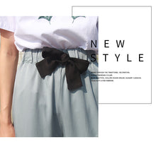 Load image into Gallery viewer, Women's casual trousers Korean version of simple broad-legged trousers 2591