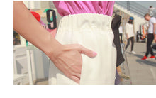 Load image into Gallery viewer, Women's casual trousers Korean version of simple broad-legged trousers 2591