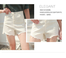 Load image into Gallery viewer, "26 yuan will not be refunded or exchanged at the end of the season" Women's Jeans Micro-Laku Type A High Waist Denim Shorts 515