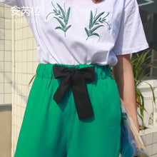 Load image into Gallery viewer, Women's casual trousers Korean version of simple broad-legged trousers 2591
