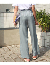 Load image into Gallery viewer, Women's casual trousers Korean version of simple broad-legged trousers 2591