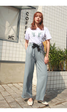Load image into Gallery viewer, Women's casual trousers Korean version of simple broad-legged trousers 2591