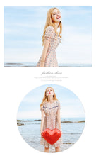 Load image into Gallery viewer, 2019 Summer New Women's Printed Baipleated Skirt Style Lady Chiffon Dress 69151