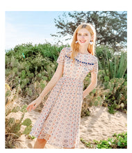 Load image into Gallery viewer, 2019 Summer New Women's Printed Baipleated Skirt Style Lady Chiffon Dress 69151