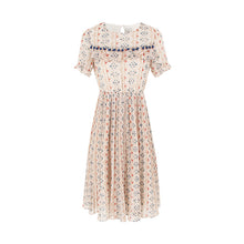 Load image into Gallery viewer, 2019 Summer New Women's Printed Baipleated Skirt Style Lady Chiffon Dress 69151