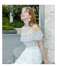 Load image into Gallery viewer, 2009 New Women's Wear Temperament Famous Chiffon Blouse 58958