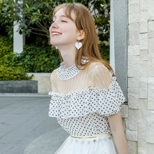 Load image into Gallery viewer, 2009 New Women's Wear Temperament Famous Chiffon Blouse 58958
