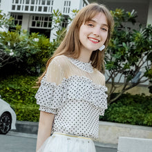 Load image into Gallery viewer, 2009 New Women's Wear Temperament Famous Chiffon Blouse 58958