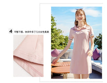 Load image into Gallery viewer, 2019 new brand women's fashion lapel a dress temperament lady knitted dress 69260