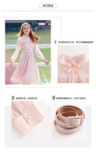 Load image into Gallery viewer, 2018 Winter brand new women's dress collar hollowed out a word skirt temperament lady lace dress 69135