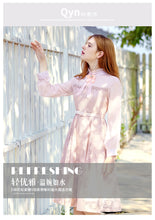 Load image into Gallery viewer, 2018 Winter brand new women's dress collar hollowed out a word skirt temperament lady lace dress 69135