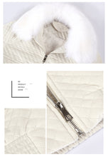 Load image into Gallery viewer, 2018 New Brand Ladies'Collar, Short Zipper Cotton Clothes, Ladies' Plush Jacket 97091