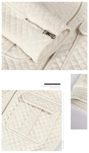 Load image into Gallery viewer, 2018 New Brand Ladies'Collar, Short Zipper Cotton Clothes, Ladies' Plush Jacket 97091