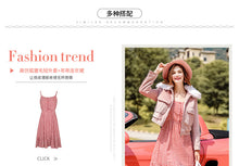Load image into Gallery viewer, 2018 New Brand Ladies'Collar, Short Zipper Cotton Clothes, Ladies' Plush Jacket 97091