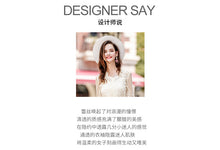 Load image into Gallery viewer, 2018 Autumn new brand women's dress temperament V collar wave dot a dress chic ladies net dress 69325